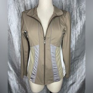 Catwalk Performance Artwear zip up nylon fitted jacket